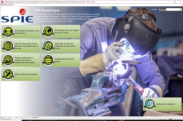 Application access génération DOA